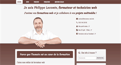 Desktop Screenshot of formateur-web.info